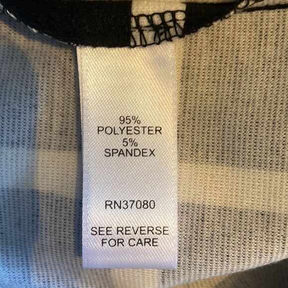 Cato black and white dress, size large, excellent used condition - Picture 8 of 10